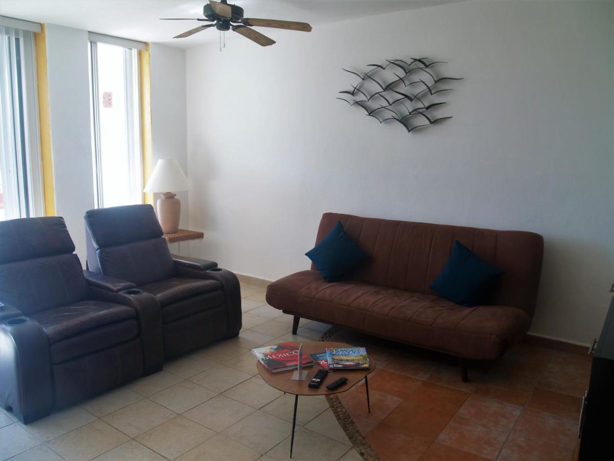 Beachfront Apartment Your Home In Cozumel Kültér fotó